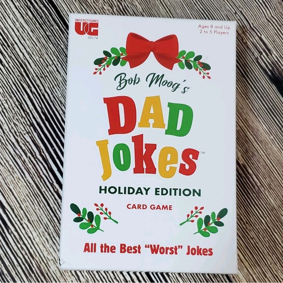 Other - Dad Jokes Holiday Edition Matching Card Game 2024 University Games | Bob Moog's